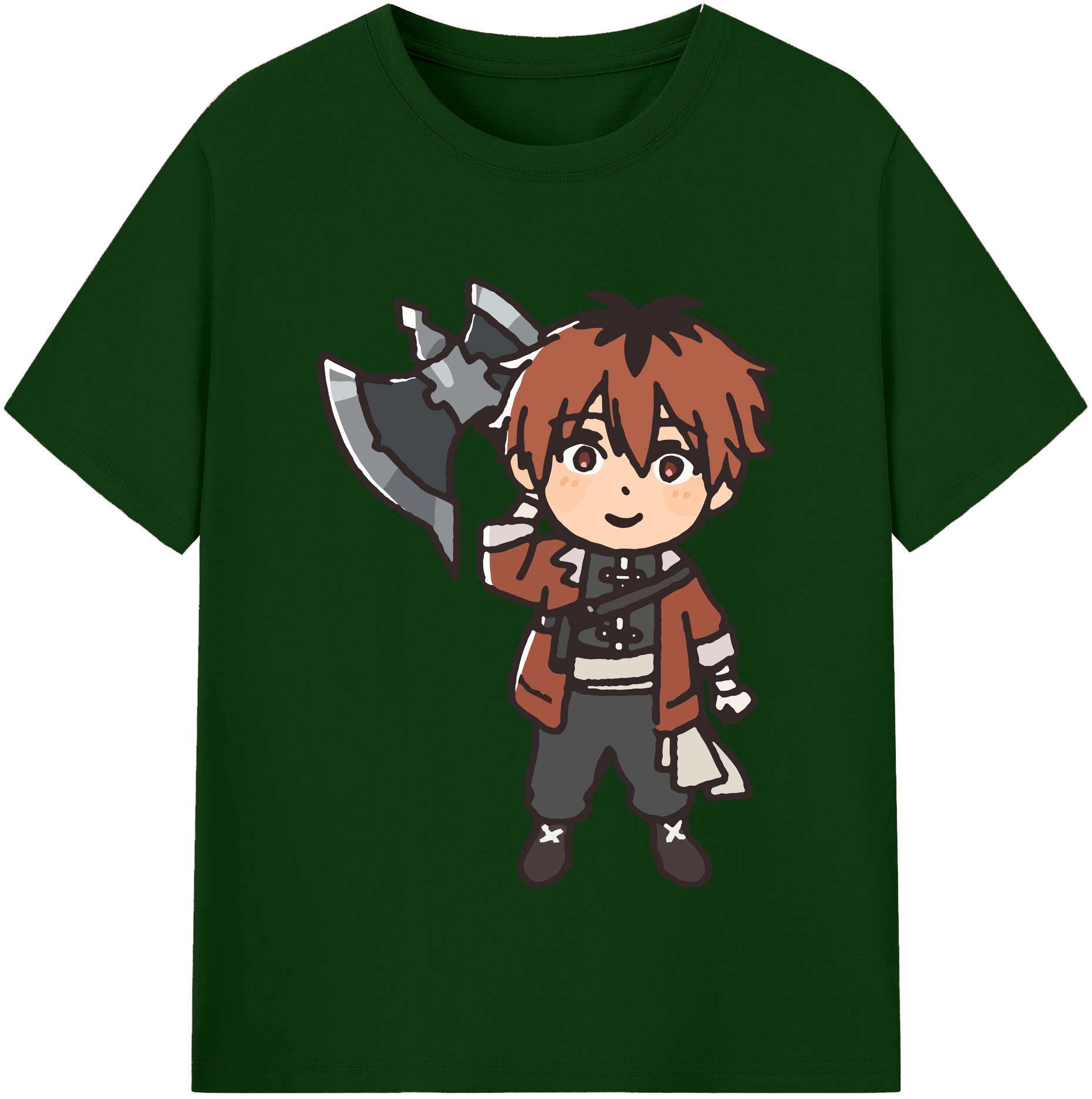 （画像用） 葬送のフリーレン Frieren 綿100％半袖Tシャツ（フロントプリント）